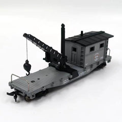 HO1:87 Train Model Railway Metal Track 40ft Crane Transporter Truck With box 07FC0E-D4 - KOEEK