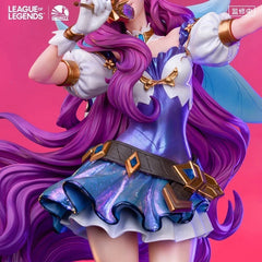 Official League of Legends Seraphine 1/4 LED Light GK Figure Resin Statue Model 07FC0E-D4 - KOEEK