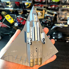 1/144 CHINA J-36 The 6th-generation Fighter Jet Military Plane Diecast model 07FC0E-D4 - KOEEK