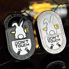 Metal EDC Fidget Slider Cartoon Rabbit Stress Relief Toy for ADHD Gifts for Men 07FC0E-D4 - KOEEK
