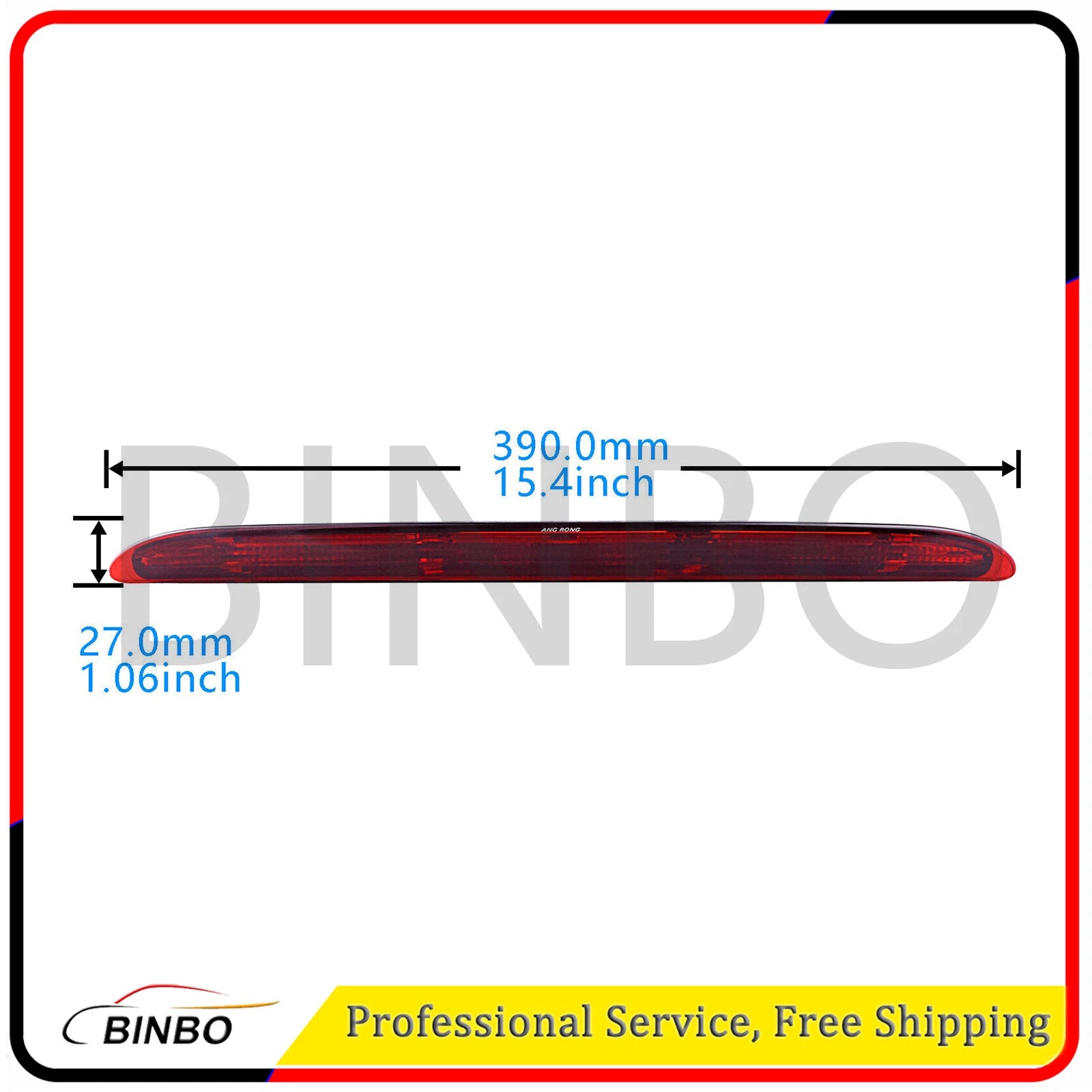 For Benz W164 ML320 ML350 ML500 2005-2011 Third 3rd High Stop Brake Light Lamp 07FC0E-D4 - KOEEK