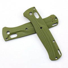 1 Pair Green G10 Handle Scales Grip Patch For Benchmade Bugout 535 Folding Knife 07FC0E-D4 - KOEEK