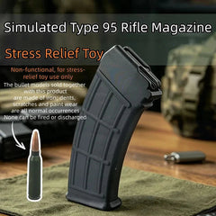 3D Printed Type 95 Magazine + 30pcs Bullet Model Tactical Loading Experience 07FC0E-D4 - KOEEK