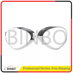 For 2011-16 Mini Cooper Countryman Front Headlight Lamp Bezel Trim Molding Pair 07FC0E-D4 - KOEEK