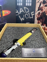 US NOW! Doctor Who Master 9th Sonic Screwdriver Scalable LED Replica Prop Gifts 07FC0E-D4 - KOEEK