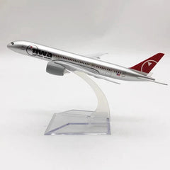 Northwest Airlines B787 Solid Alloy Aircraft Model Boeing 787 Passenger Plane 07FC0E-D4 - KOEEK