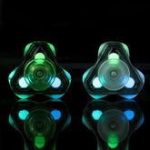 Luminous Transparent PC Fidget Spinner EDC Adult Hand Spinner ADHD Fidget Toys 07FC0E-D4 - KOEEK