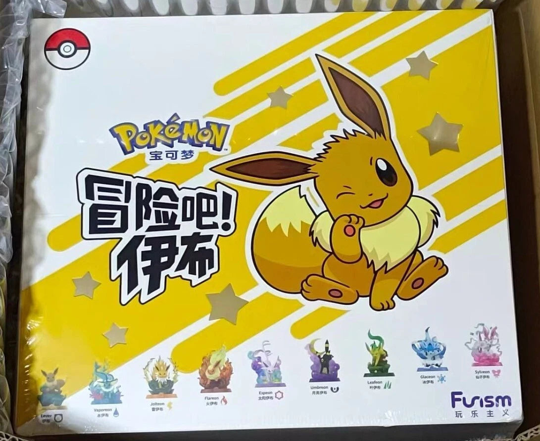 Pokémon IN STOCK Authentic Eevee Funism Evolution Case 9Blind Box Second Edition FUNISM - KOEEK