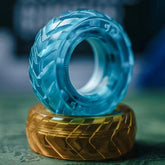 Tire EDC Fidget Ring Personalized Plastic Magnetic Ratchet Ring Fun Fidget Toy 07FC0E-D4 - KOEEK