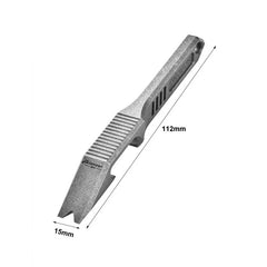 CNC Titanium Alloy Pry Bar Crowbar Bottle Opener Cutter Outdoor EDC Multi Tools 07FC0E-D4 - KOEEK
