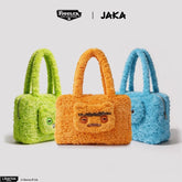 Fuggler x JAKA Plush Tote Bag Large Capacity Single Shoulder Shopping Bag FUGGLER - KOEEK