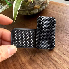 Coral Zirconium Alloy Unlimited Push EDC Mechanical Haptic Slider Fidget Slider 07FC0E-D4 - KOEEK