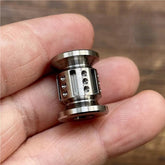 Titanium Alloy Knife Lanyard Bead Paracord Necklace Pendant Bracelet EDC Beads 07FC0E-D4 - KOEEK