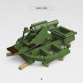 1:35 WWI British BL 9.2 Inch Howitzer Model Kit Military Artillery Toy Gift Boy 07FC0E-D4 - KOEEK