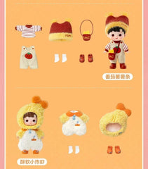 HACIPUPU Little Foodie Series 1/12 Action Figure Blind Box Confirmed Toy Gift 07FC0E-D4 - KOEEK