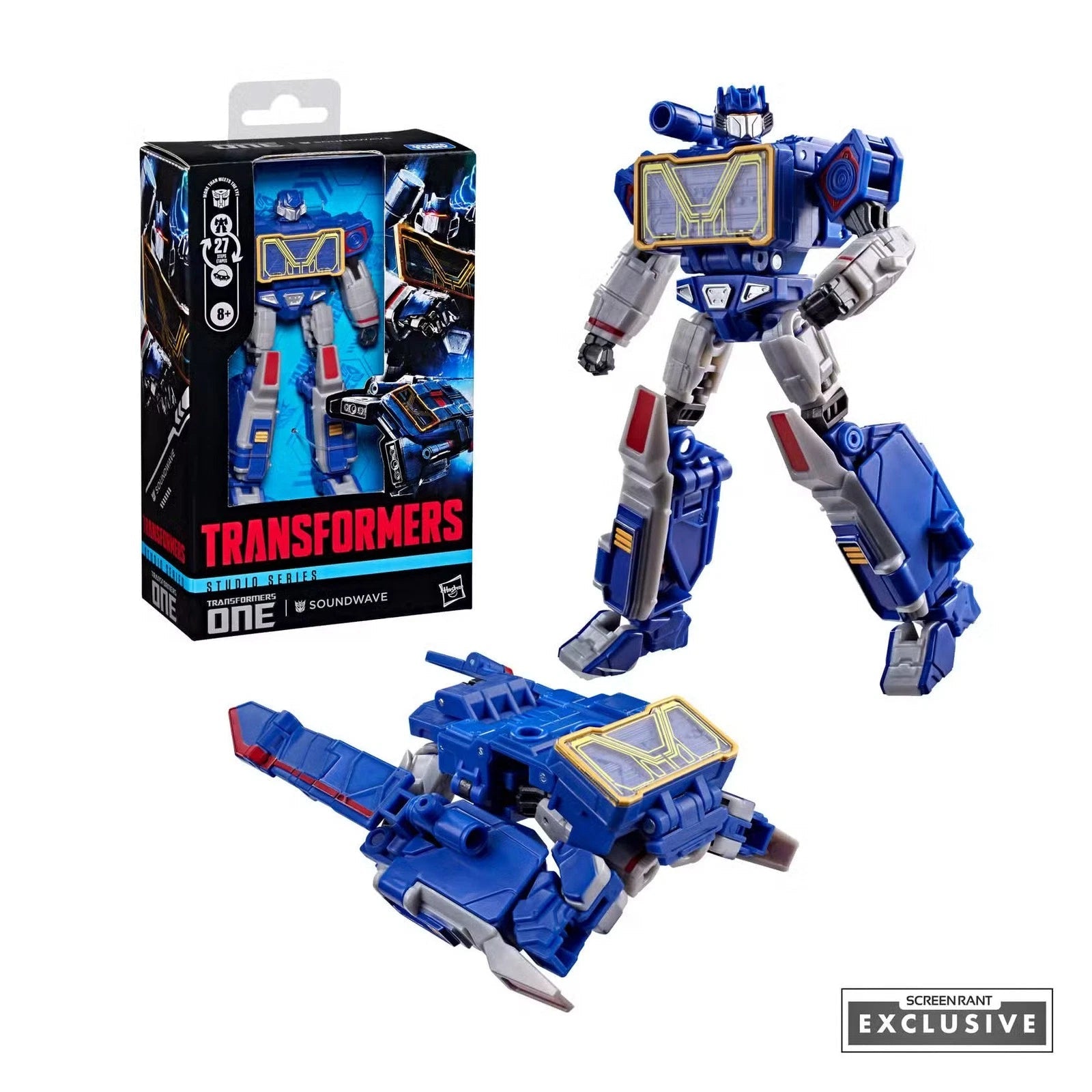 Hasbro Transformers ONE Deluxe‑Class Soundwave Deformable Action‑Figure HASBRO - KOEEK