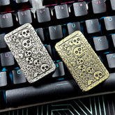 EDC Fidget Toys Metal Skull Fidget Slider Adult Fidget Blocks ADHD Tool 07FC0E-D4 - KOEEK