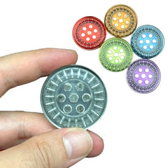 Transparent PC Fidget Coin Haptic Coins Adult EDC Fidget Toy ADHD Hand Spinner 07FC0E-D4 - KOEEK
