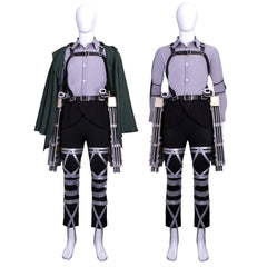 Attack on Titan Wings of Freedom Cosplay Mikasa·Ackerman Levi·Ackerman Outfits 07FC0E-D4 - KOEEK