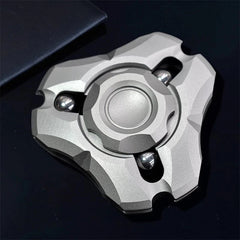 EDC Hand Spinner Adult Fidget Toys God Shield Stainless Steel Fidget Spinner Toy 07FC0E-D4 - KOEEK