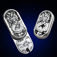 Cool Chinese Dragon Fidget Slider Creative 3D Carved Dragon EDC Fidget Toy Gift 07FC0E-D4 - KOEEK
