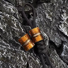 Polyetherimide + Titanium Alloy Beads Knife Handle Lanyard Umbrella Rope Bead 07FC0E-D4 - KOEEK