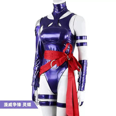 Game Marvel Rivals Psylocke Jumpsuits Outfit Cosplay Costume Bodysuit Halloween 07FC0E-D4 - KOEEK