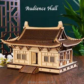 3D DIY Wooden House Chinese Traditional Puzzle with Light Building 07FC0E-D4 - KOEEK