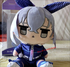 Anime Honkai: Star Rail Silver Wolf Sitting position Plush Toy Throw Pillow Gift 07FC0E-D4 - KOEEK