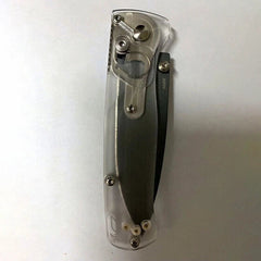 1 Pair Transparent Acrylic Knife Handle Scale For Benchmade Bugout 535 Knives 07FC0E-D4 - KOEEK
