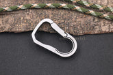 Titanium TC4 Key Chain Carabiner Bottle Opener Outdoor EDC Connector Tool 07FC0E-D4 - KOEEK
