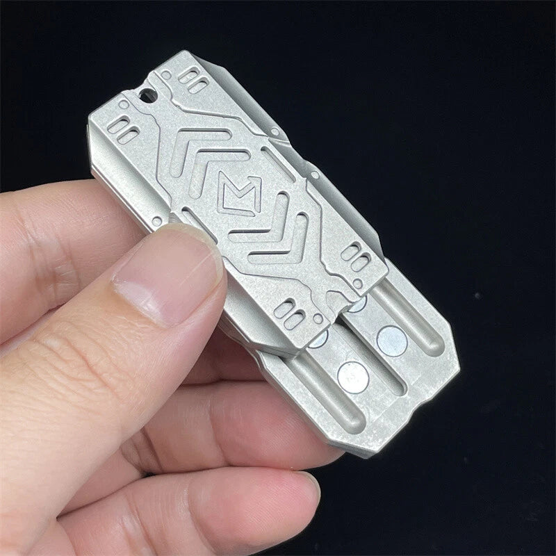 Wars Shield Fidget Haptic Slider EDC Metal Fidget Toys ADHD Stress Relief Toys 07FC0E-D4 - KOEEK