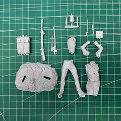 1/24 Resin Figure Model Kit 75mm Ancient French Grenadier Miniature Statue 07FC0E-D4 - KOEEK