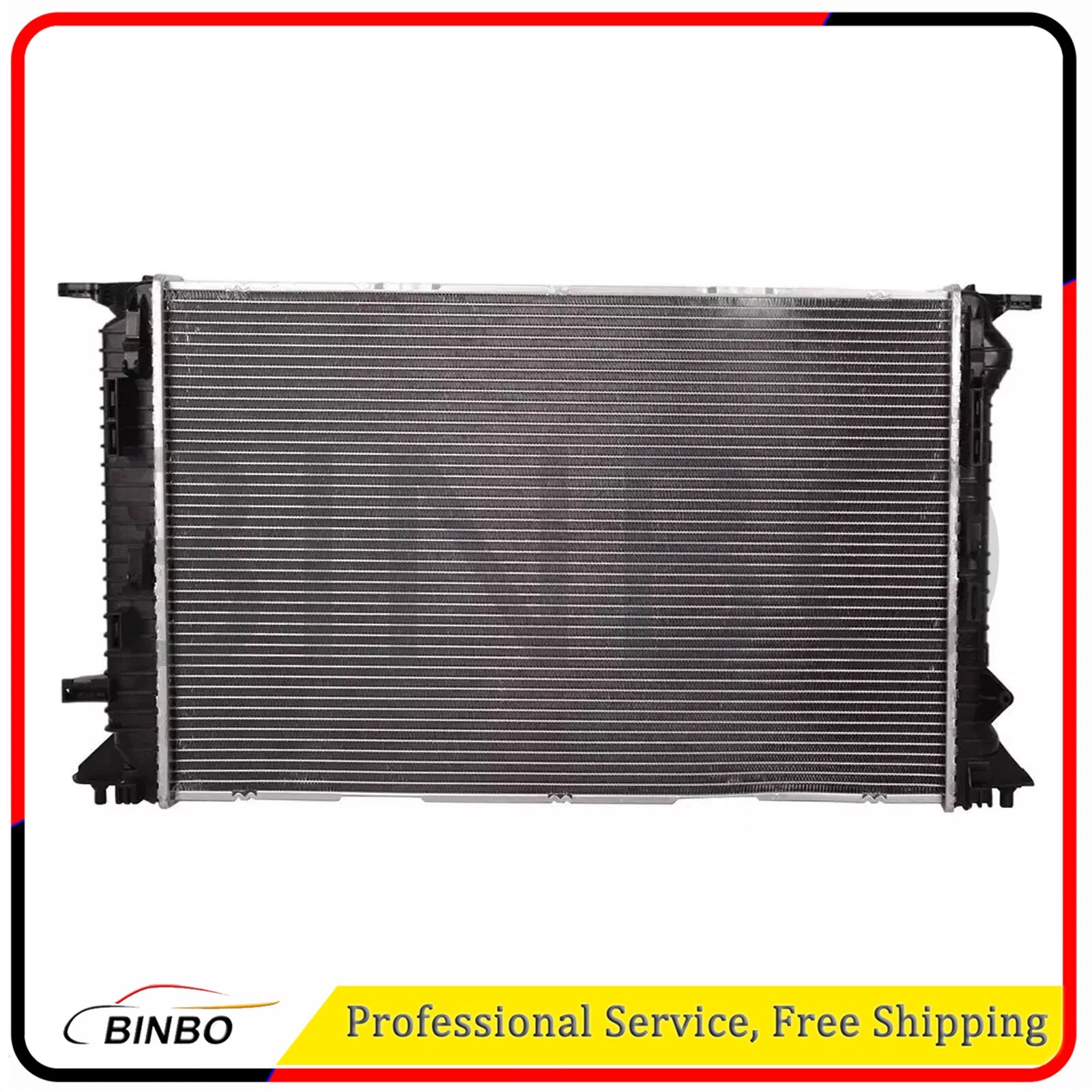 Radiator w/ Transmission Oil Cooler for Audi A4 Quattro Q5 S4 S5 Porsche Macan 07FC0E-D4 - KOEEK