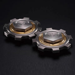 Titanium Brass Stainless Steel Fidget Spinner Kids Adult Fidget Toy EDC High-end 07FC0E-D4 - KOEEK