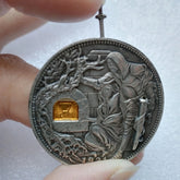 1pcs Movable Mechanism Coin Hobo Nickel Holy Grail Removable Sword Amazing Art 07FC0E-D4 - KOEEK