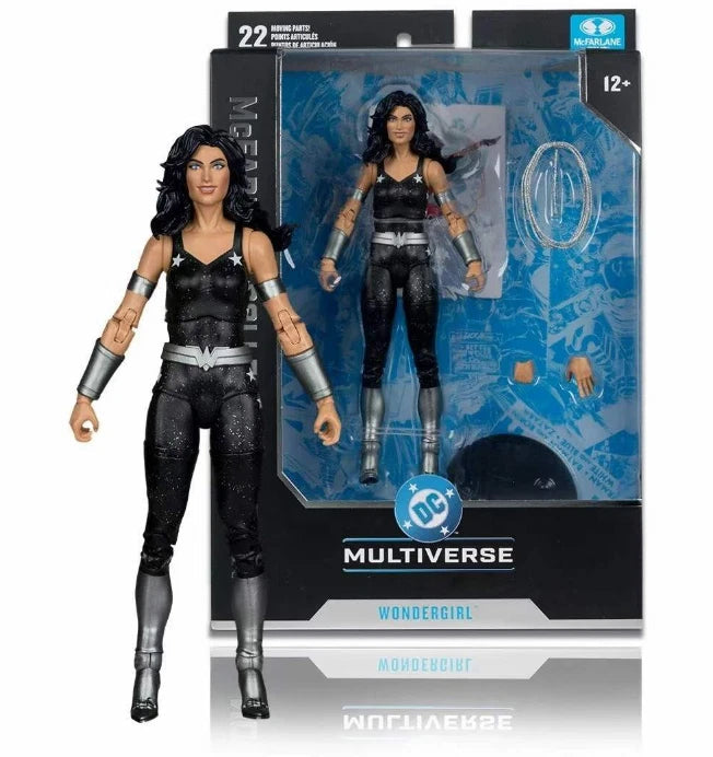 McFarlane DC Wondergirl Donna Troy Black Suit 7" Action Figure Platinum Edition MCFARLANE - KOEEK
