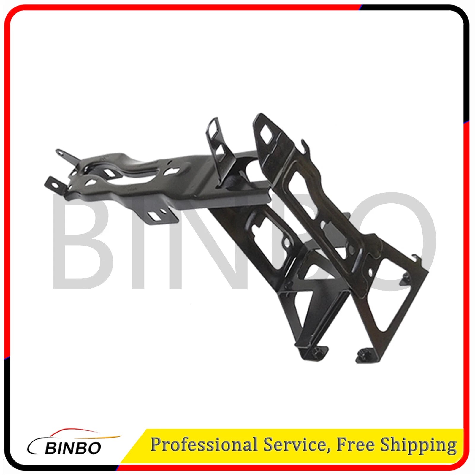 Left Radiator Support For 2012-2016 BMW 328i 2012-2015 320i Black Side Panel 07FC0E-D4 - KOEEK