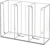 Acrylic Cup and Lid Holder, 3 Compartments, Disposable Coffee Cup Dispenser 07FC0E-D4 - KOEEK
