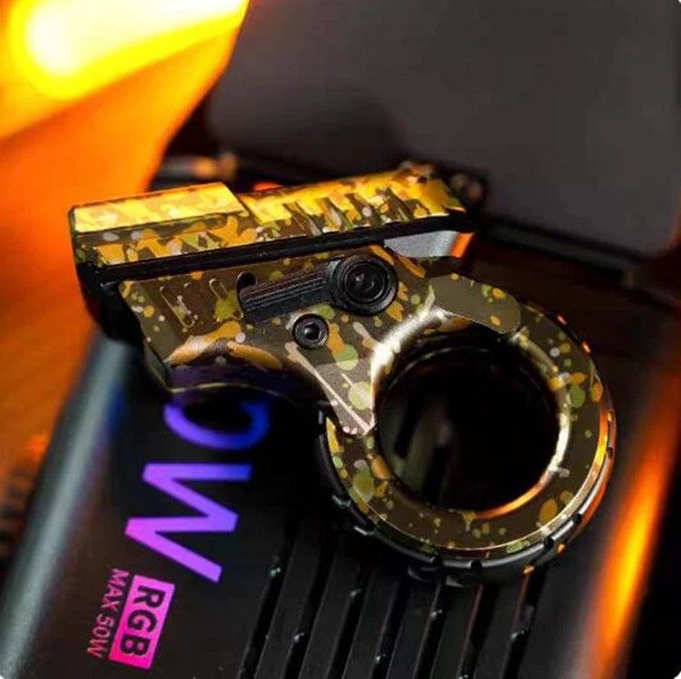 Fidget Spinner Hand Spinner ADHD Tool Alloy Zoom Ratchet Wheel Fidget Ring EDC 07FC0E-D4 - KOEEK