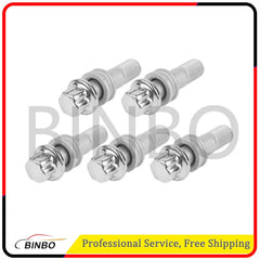 Set of 5 A0009904518 Lug Bolt M15 x 1.25 For Benz C167 V167 GLS450 GLE350 GLE450 07FC0E-D4 - KOEEK