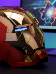 AUTOKING Iron Man MK5 1:1 Helmet Wearable Voice-control Mask Cosplay Golden Ver. 07FC0E-D4 - KOEEK