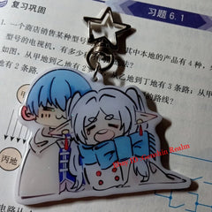 Anime Frieren: Beyond Journey's End Acrylic Keychain Decor Backpack Pendant Gift 07FC0E-D4 - KOEEK