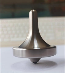 Stainless Steel Hand Twisting Spinning Top Gyro Gyroscope Collection Spinner Toy 07FC0E-D4 - KOEEK