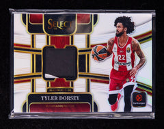 Tyler Dorsey 2025-26 Panini Select Euroleague Threads Patch White 28/49 [wyf251 07FC0E-D4 - KOEEK