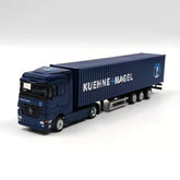 1:87 Mercedes-Benz Truck Kuehne+Nagel Container Trailer Alloy Model Display 07FC0E-D4 - KOEEK