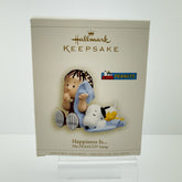 2006 Hallmark Keepsake Peanuts Linus Snoopy "Happiness is" Christmas Ornament HALLMARK - KOEEK