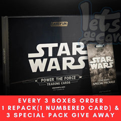 2025 Card Fun Star Wars Power The Force(1 Box) + 1 Special Pack(1 card) 07FC0E-D4 - KOEEK