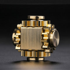 EDC Gear Linkage Brass Gyroscope Fingertips Spinning Top Gearwheel Gyro Toy Tool EDC_GEAR - KOEEK