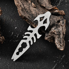 Titanium Pry Bar Crowbar Bottle Opener Wrench EDC Portable Multi Tools 07FC0E-D4 - KOEEK